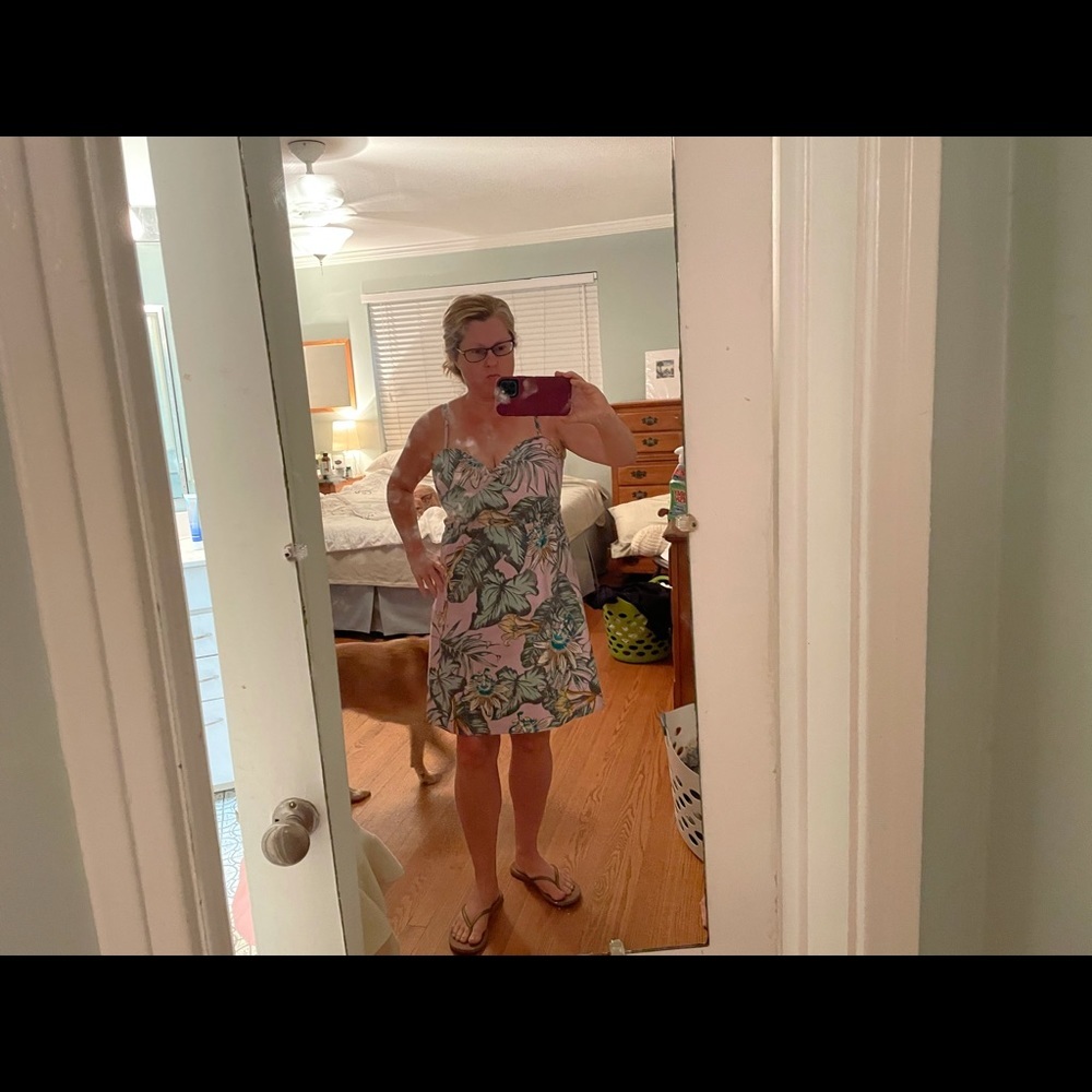 NWT J Crew Flowered Dress - Picture 6 of 6
